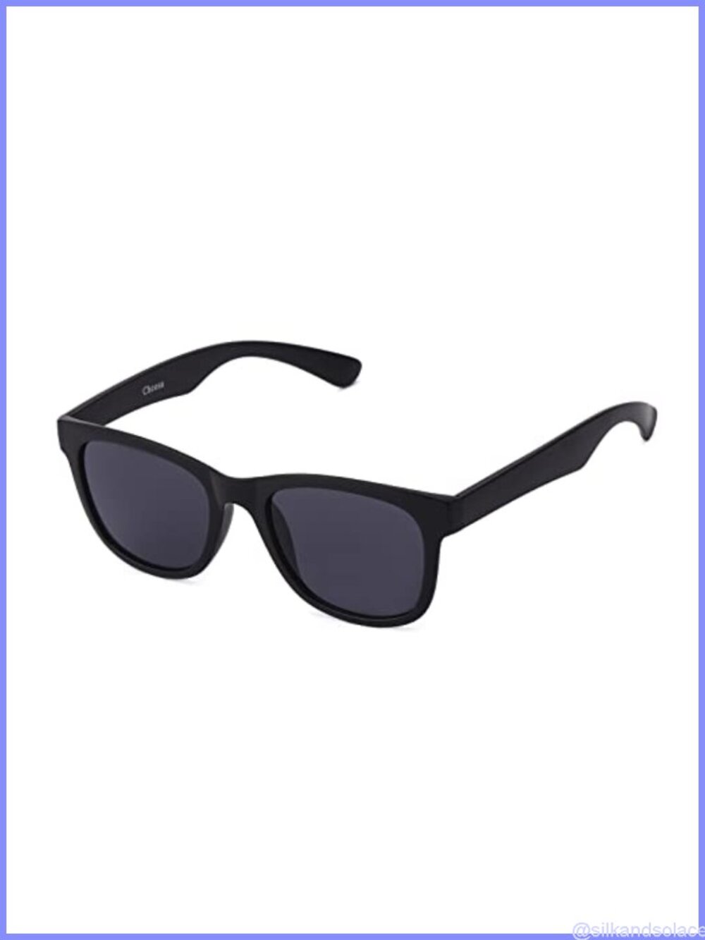 Retro TR90 Sunglasses Unbreakable UV Protection Full Rim Square Unisex
